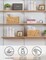 Wicker Basket, Baskets for Organizing, Storage Basket with Built-in Handles, Water Hyacinth Shelves